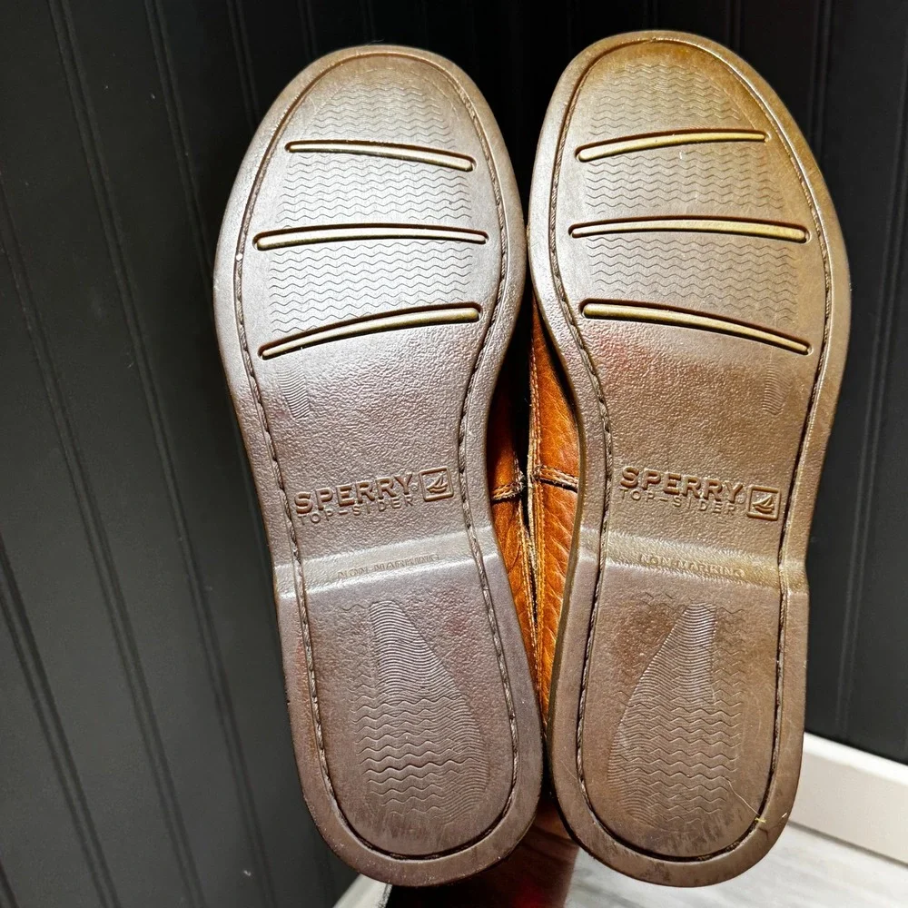 Sperry Top Sider Mako Collection Loafer Men's 10M Leather Boat Shoe 0768259